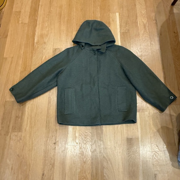 COS Women's Olive Green Jacket - Picture 2 of 4